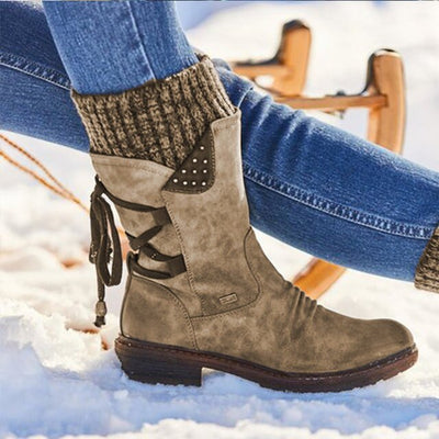 Marille - Wadenlange Schneestiefel