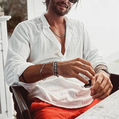 Giorgio Santucci Leinenhemd