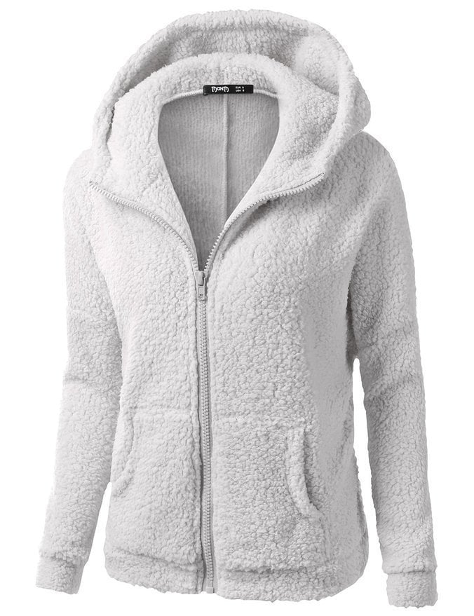 Fleecejacke mit Kapuze - Rachel