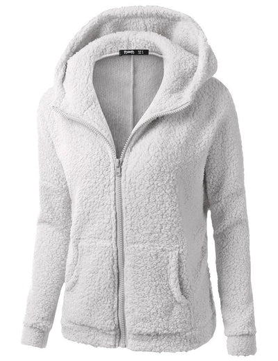 Fleecejacke mit Kapuze - Rachel