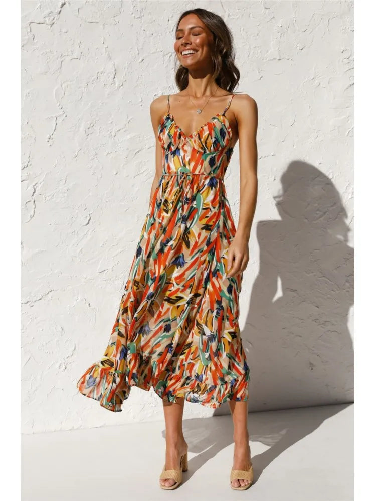 Elke - Buntes Kleid