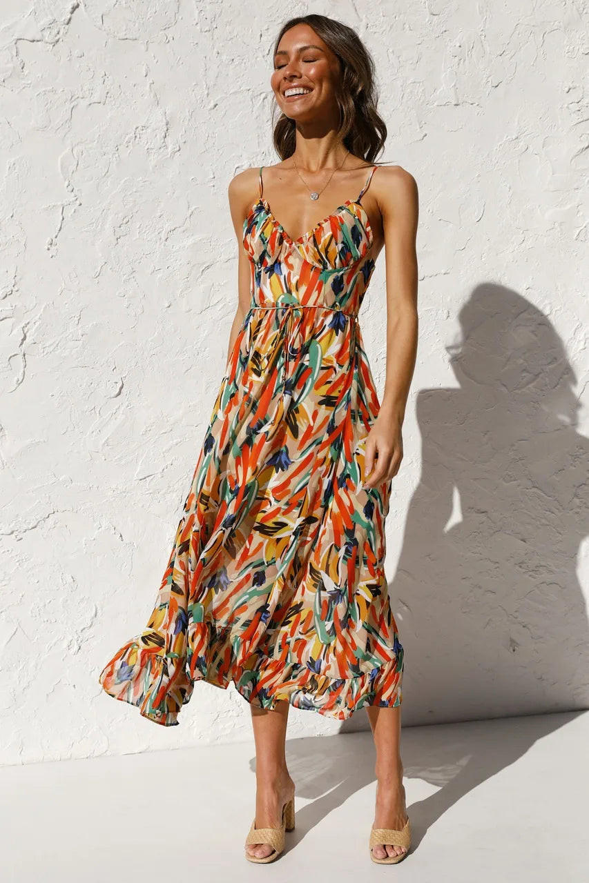 Elke - Buntes Kleid