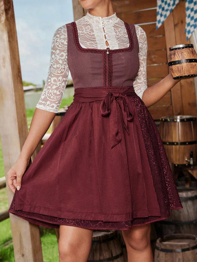 Damen Modernes Oktoberfest Dirndl Kleid - Roswitha
