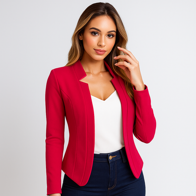 Eleganter Damenblazer mit schmaler Passform - Maite