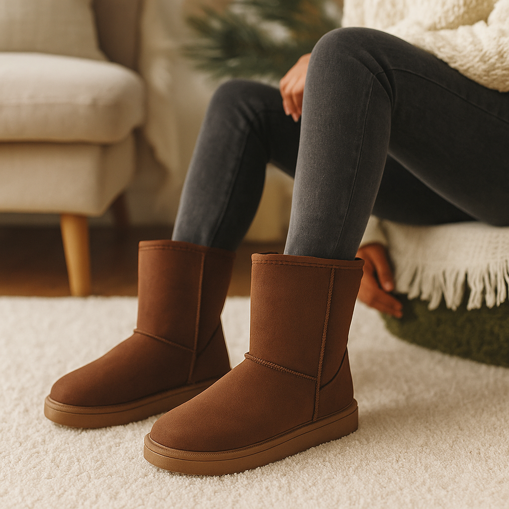 Winterstiefel für Damen mit warmem und bequemem Futter - Alexa