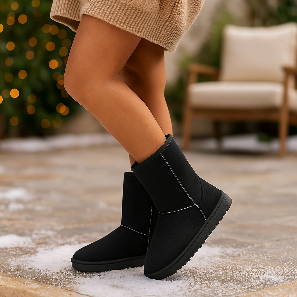 Winterstiefel für Damen mit warmem und bequemem Futter - Alexa