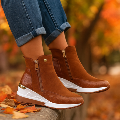 Sportliche Damenstiefelette mit leichter Sohle - Althea