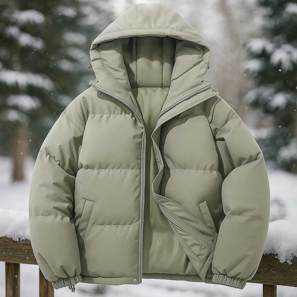Kurze Steppjacke mit Kapuze - Stilla