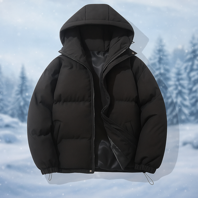 Kurze Steppjacke mit Kapuze - Stilla