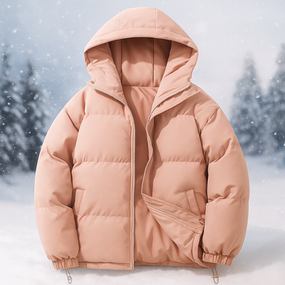 Kurze Steppjacke mit Kapuze - Stilla