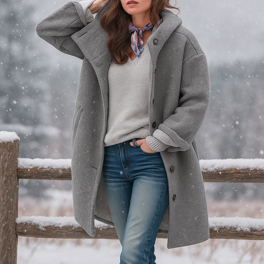 Hochwertiger Freizeit-Wintermantel für Damen - Alexia
