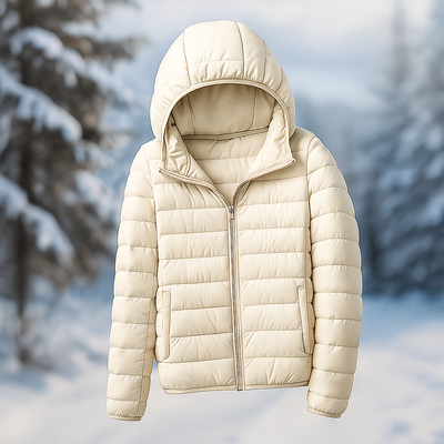Leichte Steppjacke mit vielseitiger Kapuze - Nora