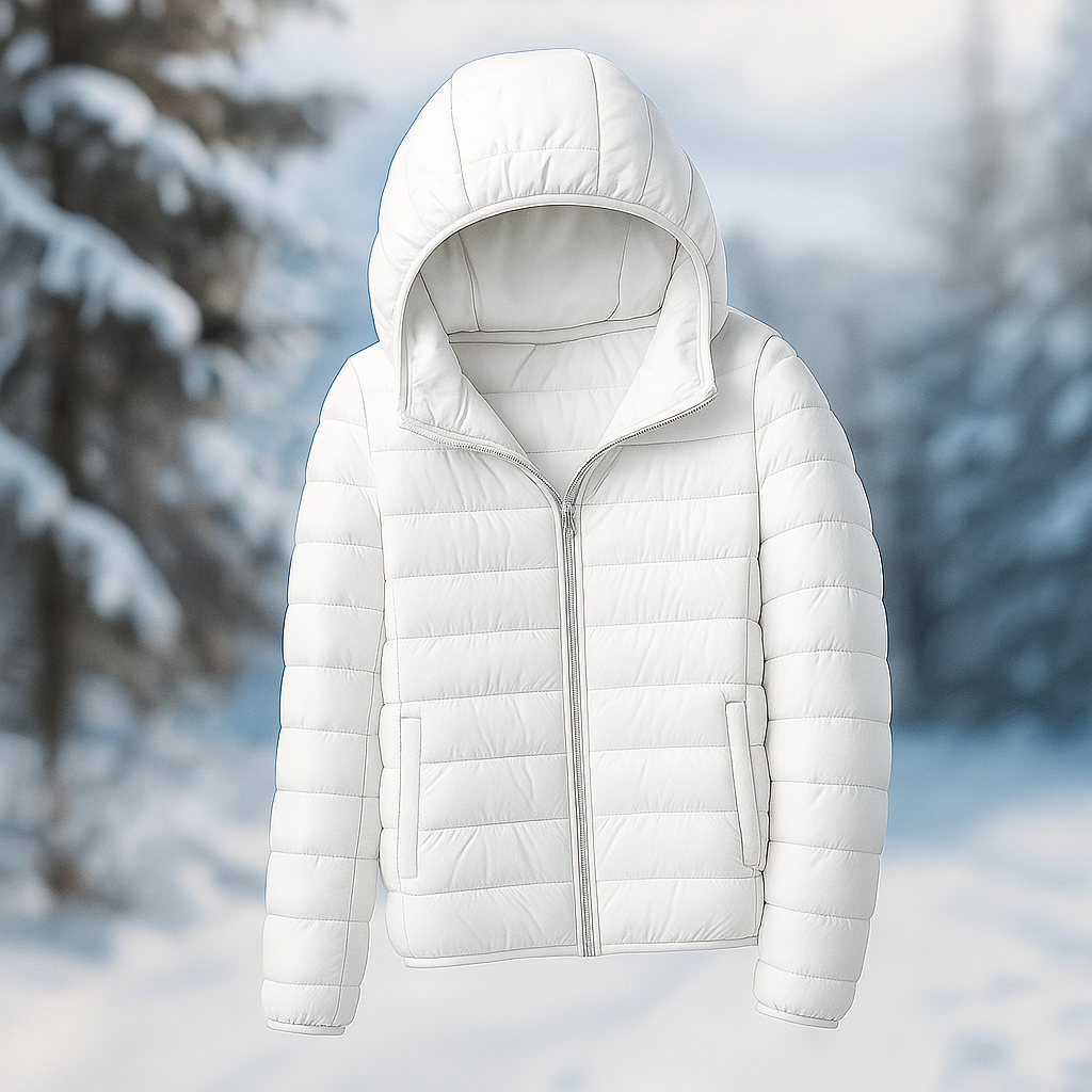 Leichte Steppjacke mit vielseitiger Kapuze - Nora