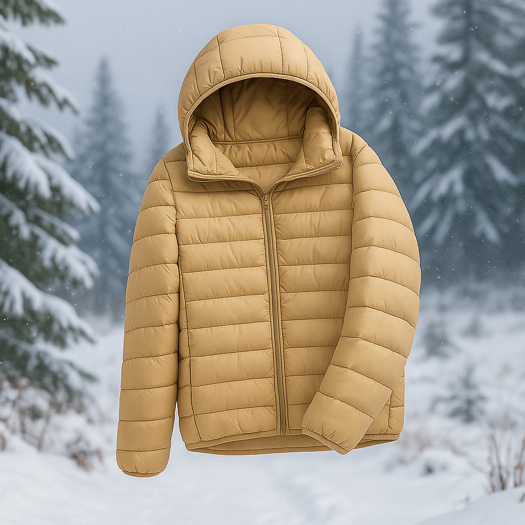 Leichte Steppjacke mit vielseitiger Kapuze - Nora