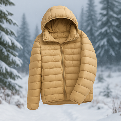 Leichte Steppjacke mit vielseitiger Kapuze - Nora