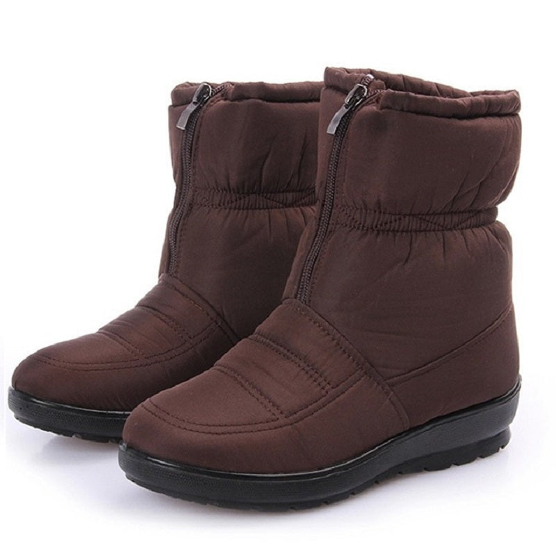 Wasserdichte gepolsterte Damenstiefel mit rutschfester Sohle - Zara