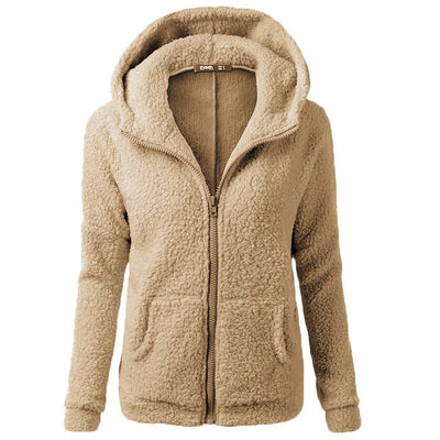 Fleecejacke mit Kapuze - Rachel