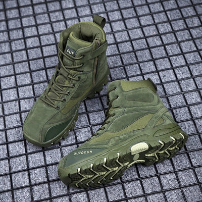 Herren-Wanderschuhe mit rutschfester Sohle - Rasmus