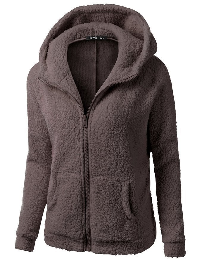 Fleecejacke mit Kapuze - Rachel