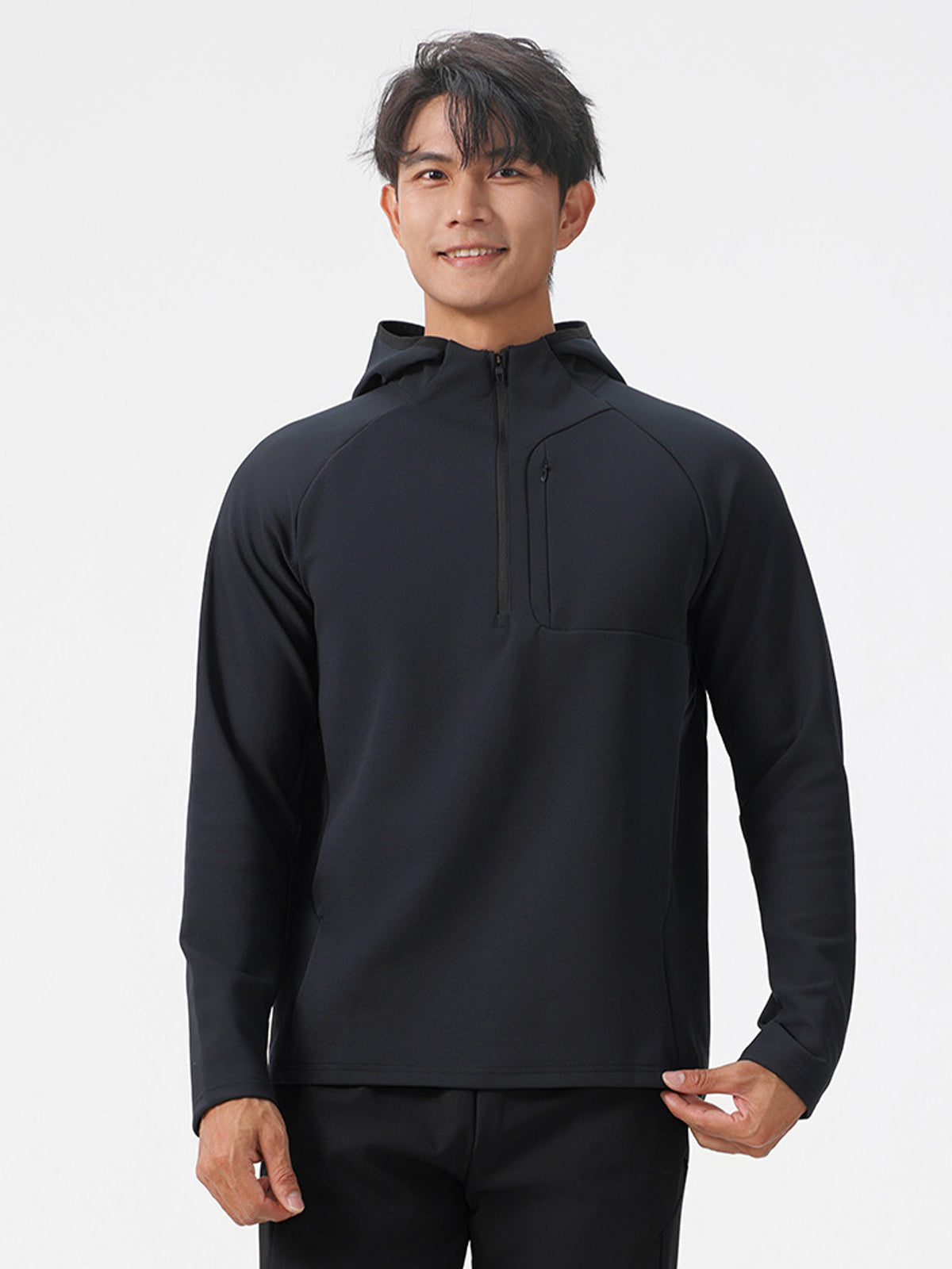 DynamicStride Hoodie mit Kapuze und Reißverschluss