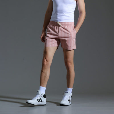 Herrenshorts aus Polyester mit vertikalen Streifen im sportlichen Stil - Julian
