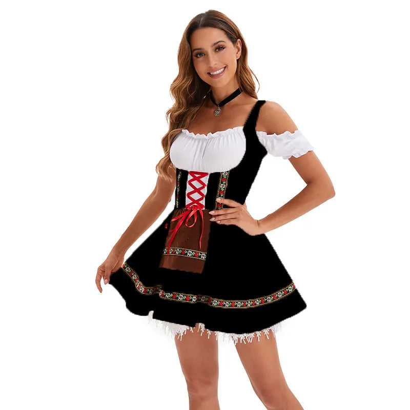 Damen Mini Dirndl Kleid - Loretta