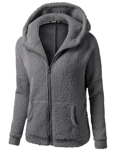 Fleecejacke mit Kapuze - Rachel