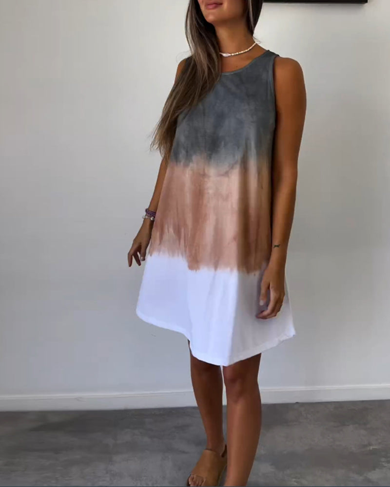 Gwyneth - Ärmelloses Freizeitkleid