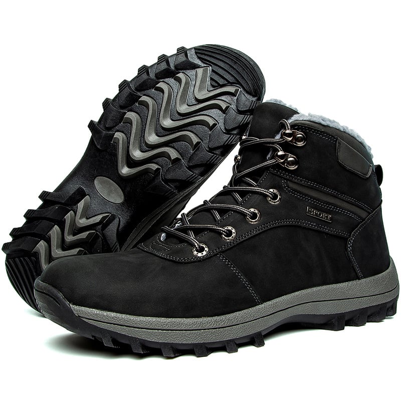Wasserdichte Herren-Wanderschuhe mit rutschfester Sohle - Theo