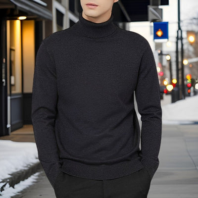 Ronny - Basic Warmer Rollkragenpullover