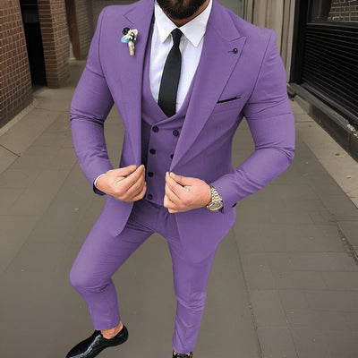 Maurizio - Luxuriöser 3-teiliger Anzug