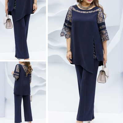 SERA - Damenanzug 2-teilig: Bluse + Hose