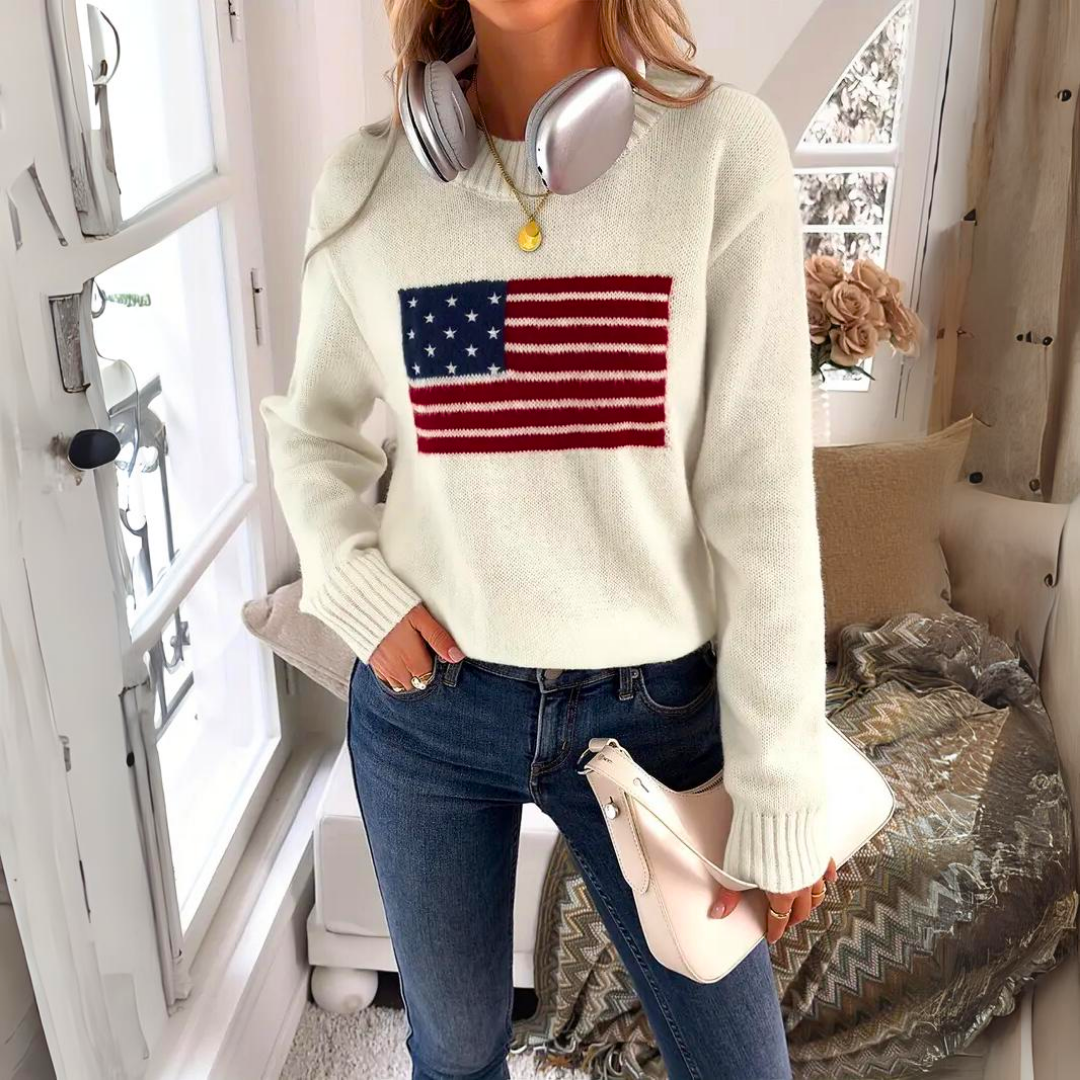 Charlene - Trendiger Strickpullover für Damen