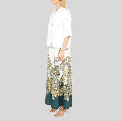 Veronika - Palazzo-Hosen-Set mit Paisley-Muster