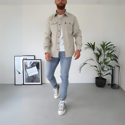Alex - Trendige Herrenbluse