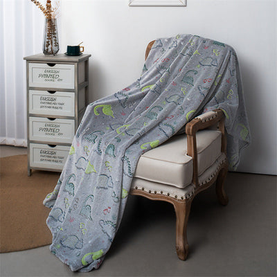 Dinosaurier Flanell-Kinderdecke