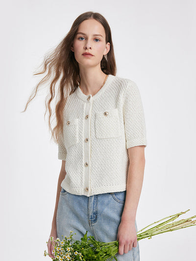 Hermine - Schicke Strickjacke