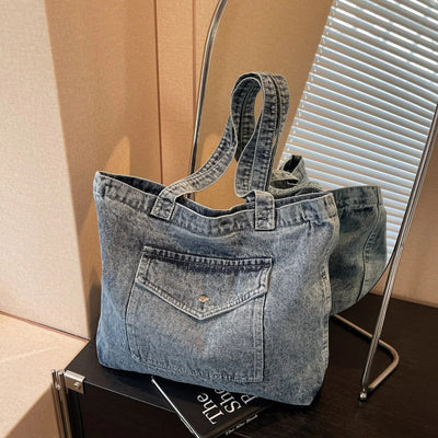 Damen-Tasche aus Denim im lässigen Stil - Marta