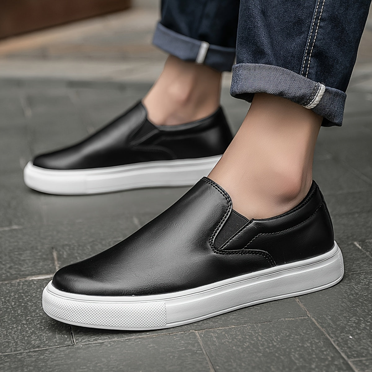 Leder-Gleitschuh - Hamilton