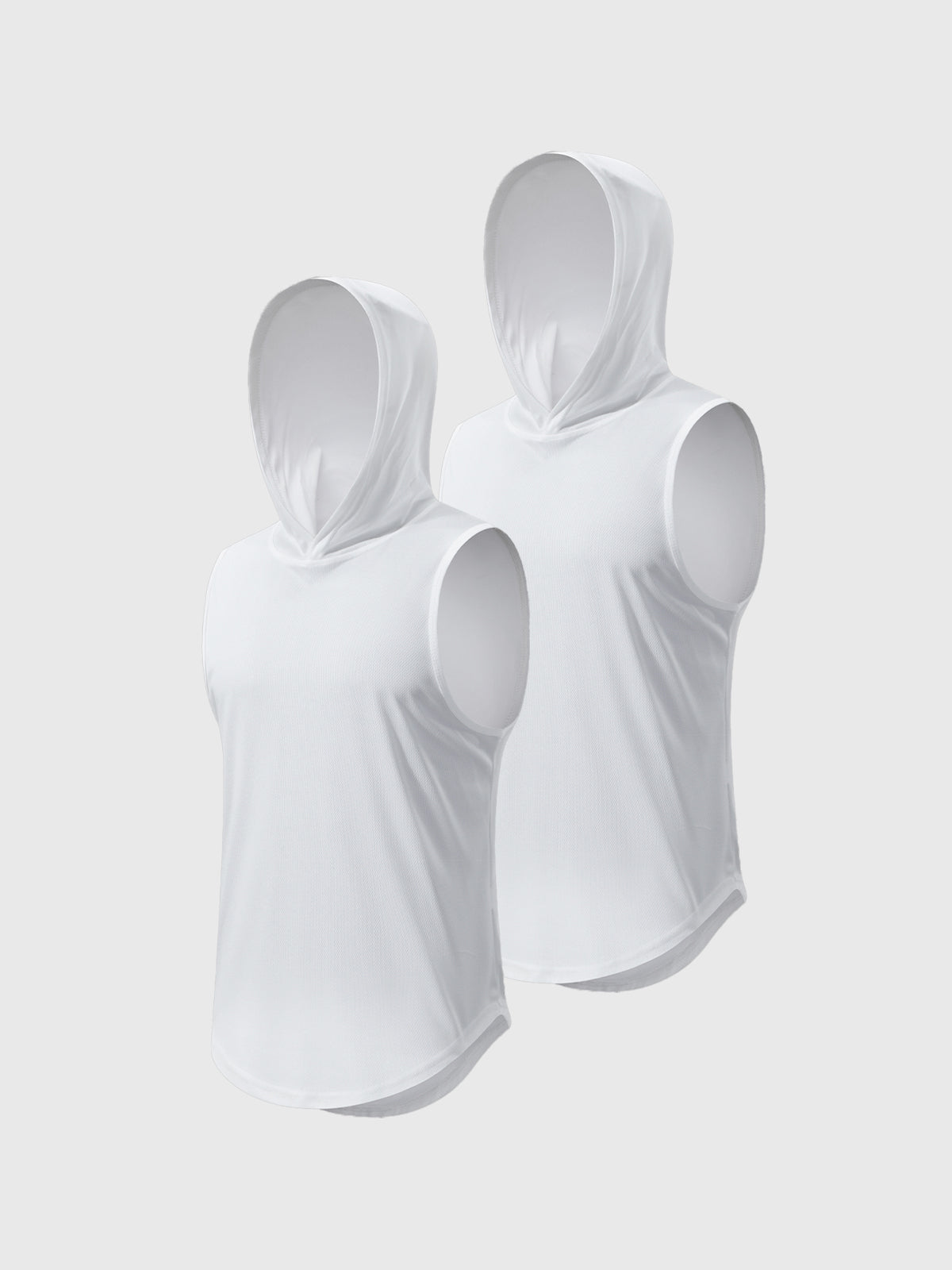 Ärmelloses T-shirt mit Kapuze