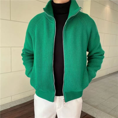 Herren Strickjacke mit Reißverschluss - Lennart