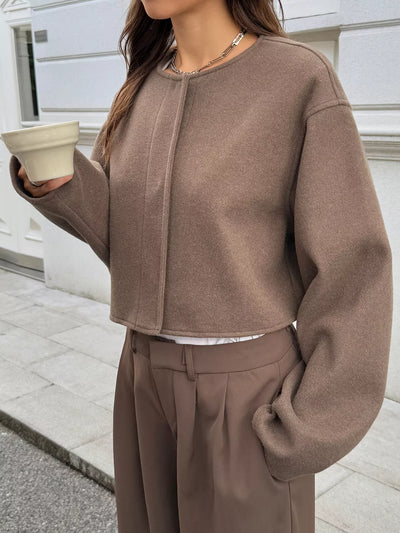 Kurze Damen-Wolljacke - Sabrina