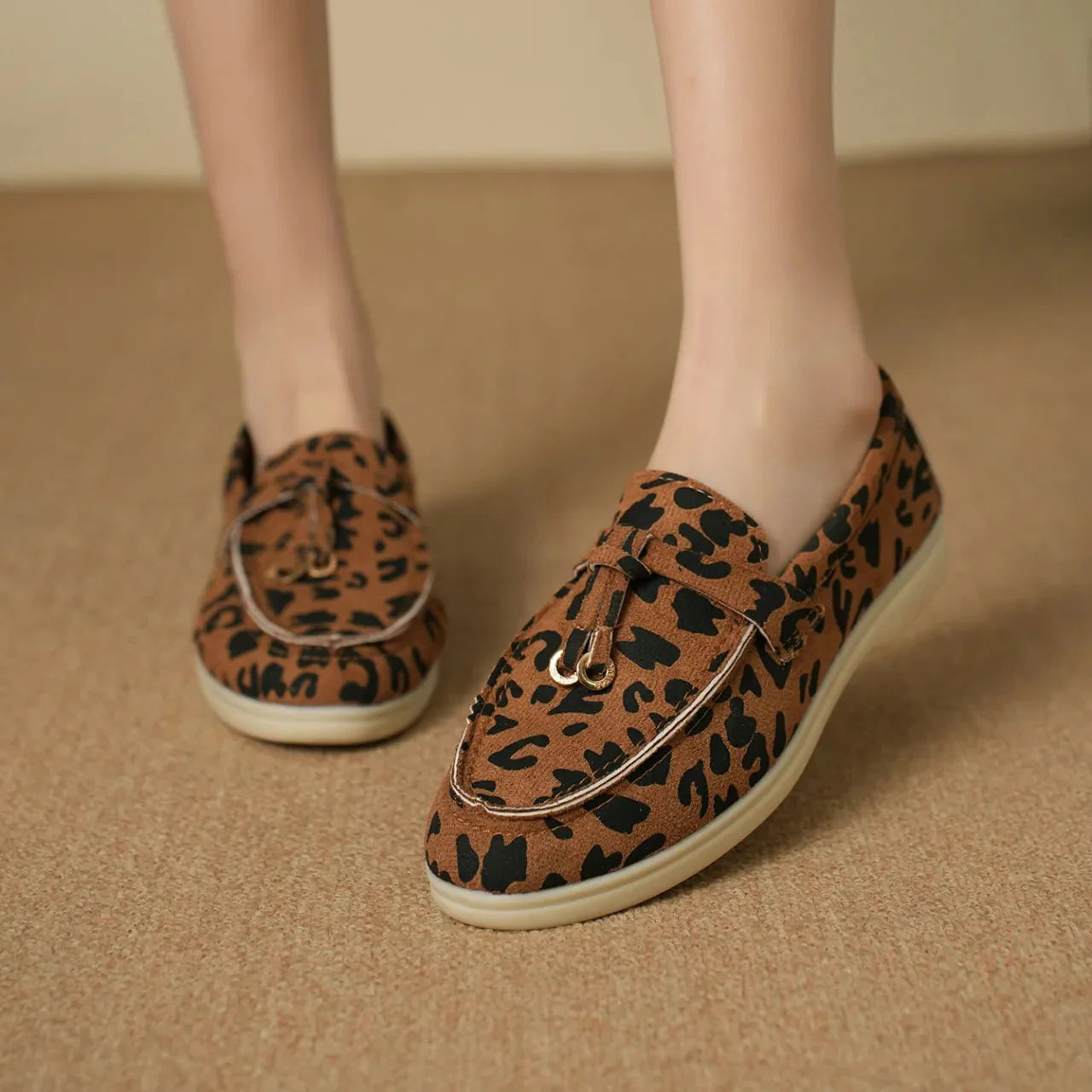 Loafers mit Leopardenmuster - Aurora