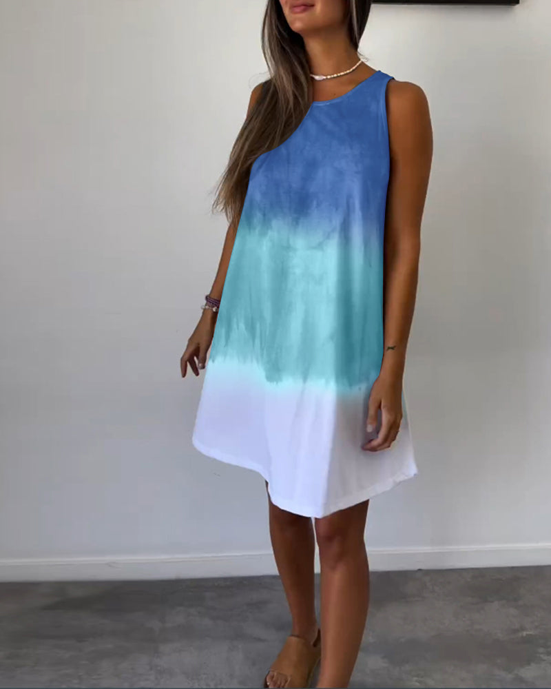 Gwyneth - Ärmelloses Freizeitkleid