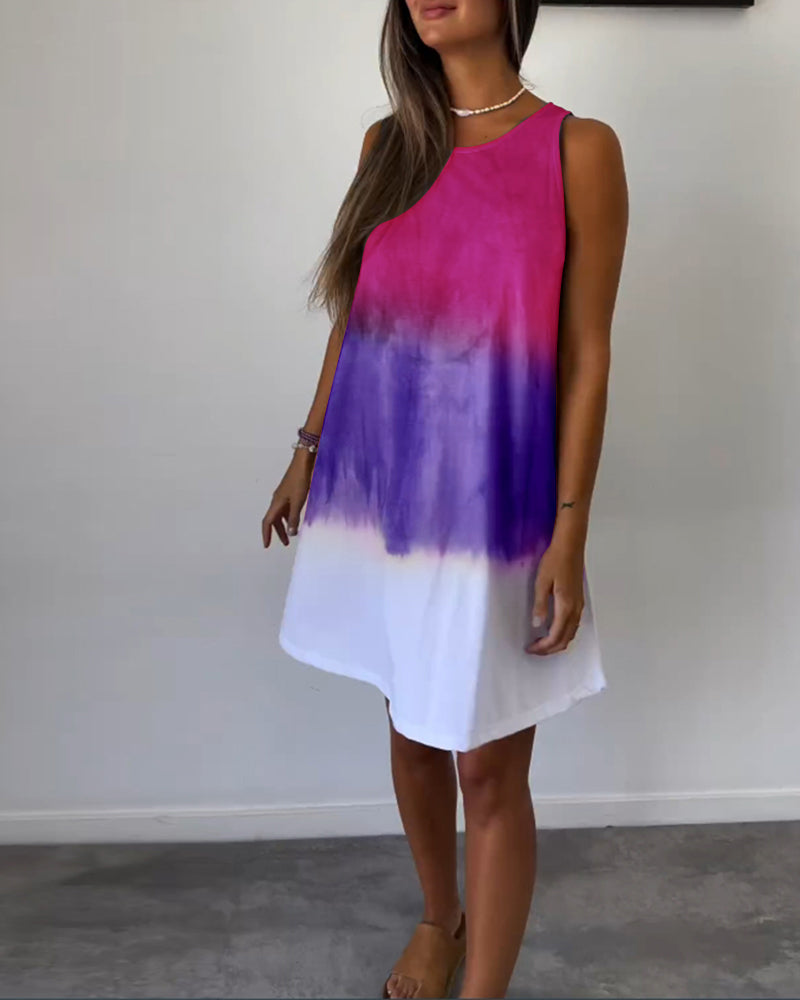 Gwyneth - Ärmelloses Freizeitkleid