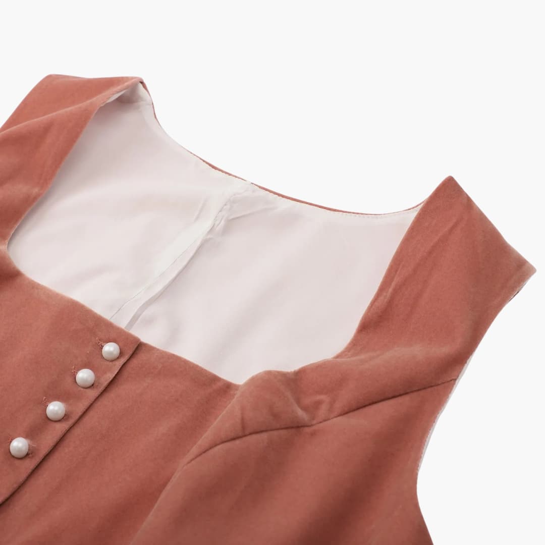 Midi Dirndlkleid mit Schürze für Damen - Remy
