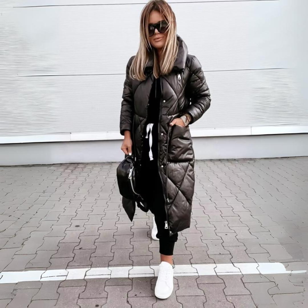 Eleganter Steppmantel für Damen - Elara