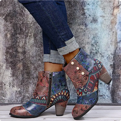 Suzan - Wasserdichte Retro-Stiefel