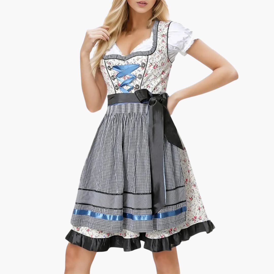 Klassisches Damen Dirndlkleid mit Schürze - Marcia