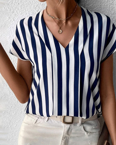 Kalisya - Sommerbluse im Streifen-Look